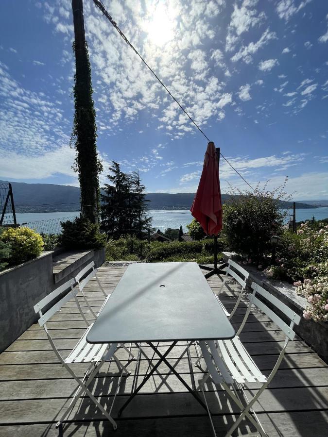 Le Cottage De Veyrier, Tres Jolie Vue Lac - Lla Selections By Location Lac Annecy Eksteriør bilde